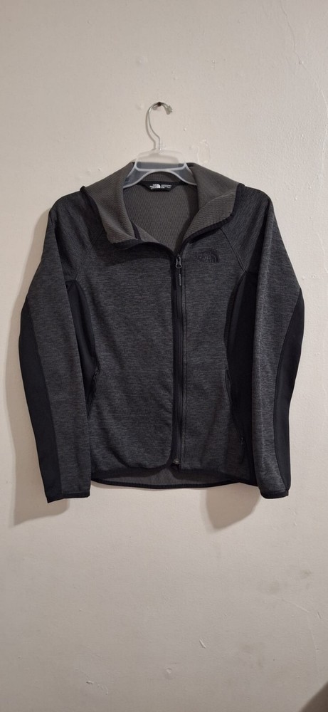 The North Face Gray Full-Zip Fleece Jacket for Men and Women