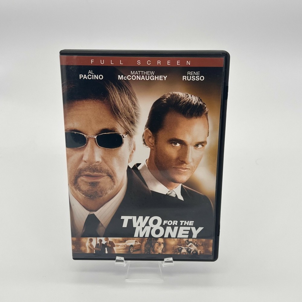 Two for the Money DVD 2006 Full Frame Edition Pre-Tested Condition