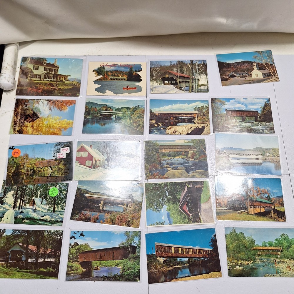 Lot of 20 antique and Vintage Postcards From New Hampshire