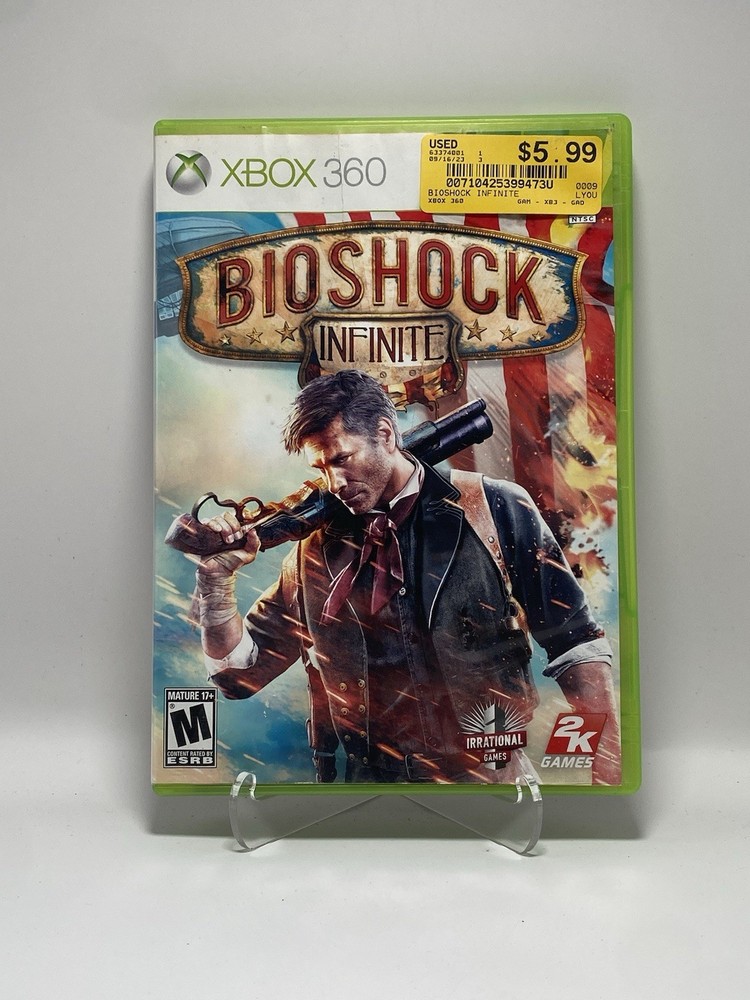 BioShock Infinite (Microsoft Xbox 360, 2013) - CIB Complete - Tested