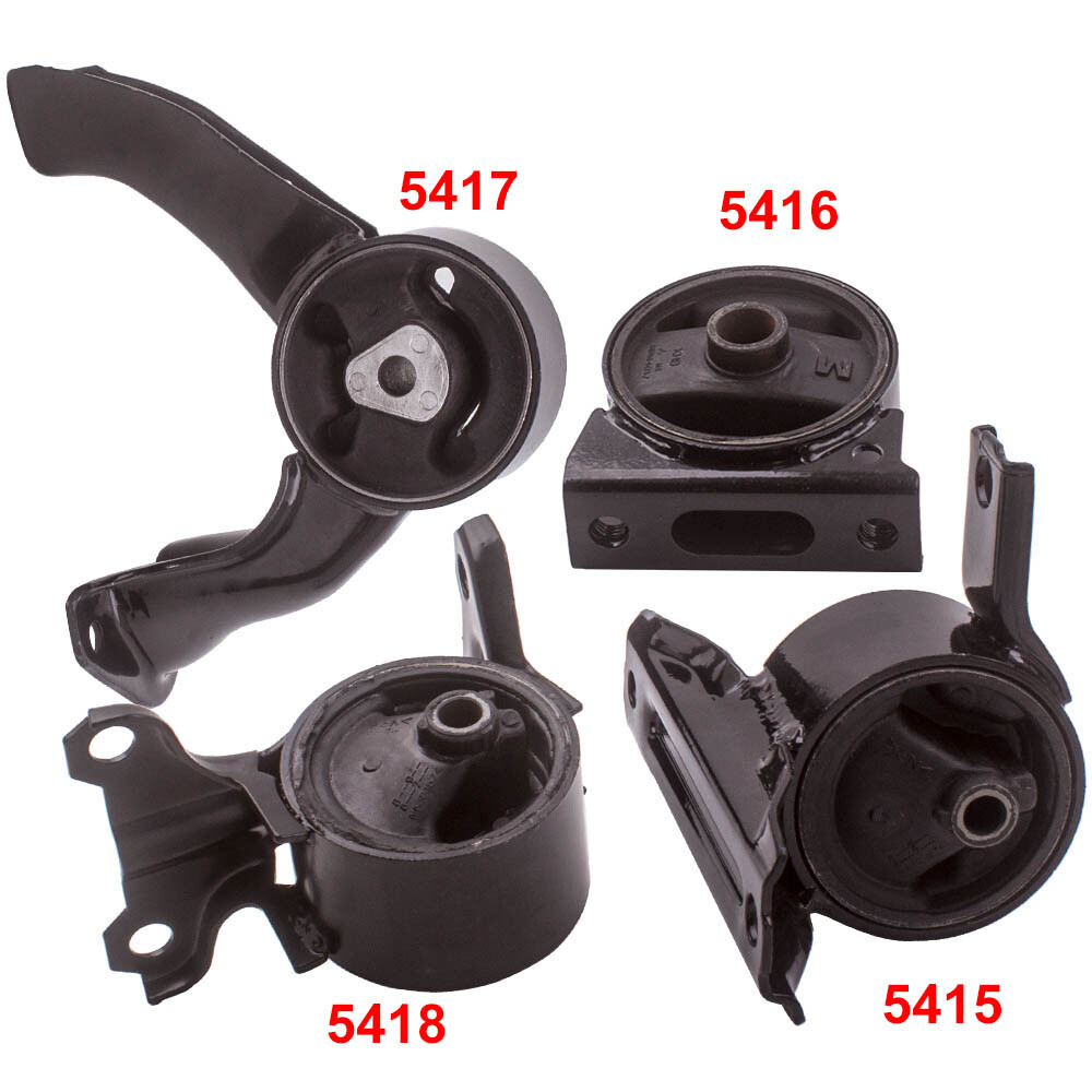 4Pcs Motor & Transmission Mount Set for 2007-2012 Dodge Caliber 2.0L 2.4L A5416 A5418