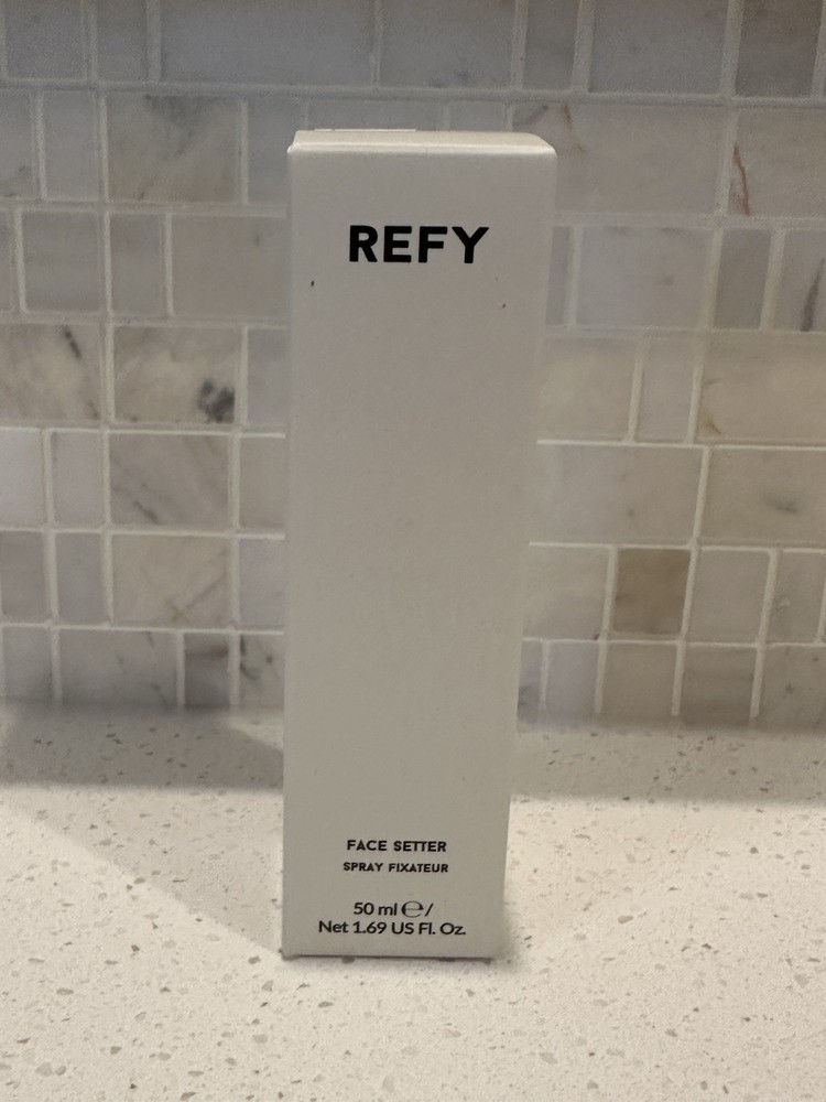 REFY Face Setter Clear Spray 1.69oz/50ml - NEW in SEALED Box
