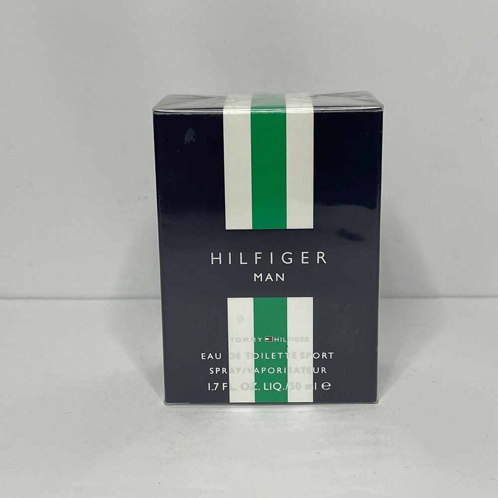 Tommy Hilfiger Man Sport Eau de Toilette 1.7 oz 50ml Spray NEW SEALED Cologne