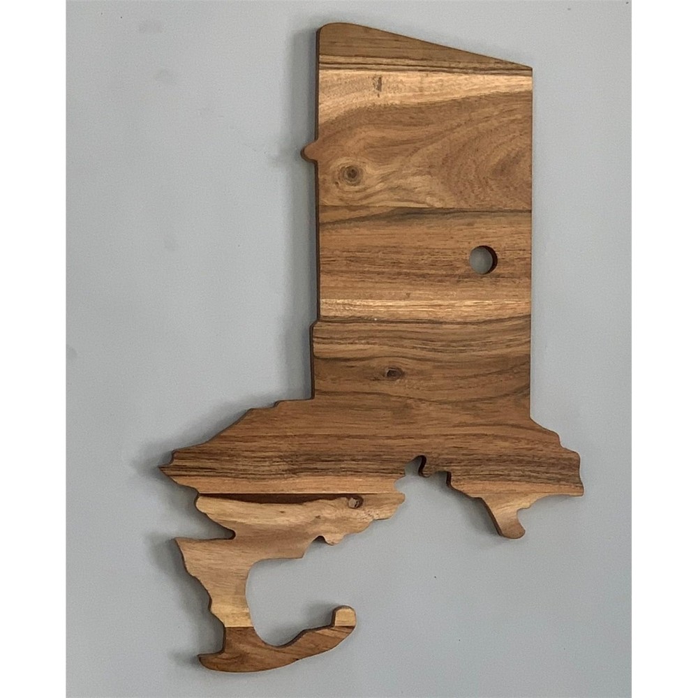 Acacia Wood Massachusetts Style Natural Brown Cutting Board-image