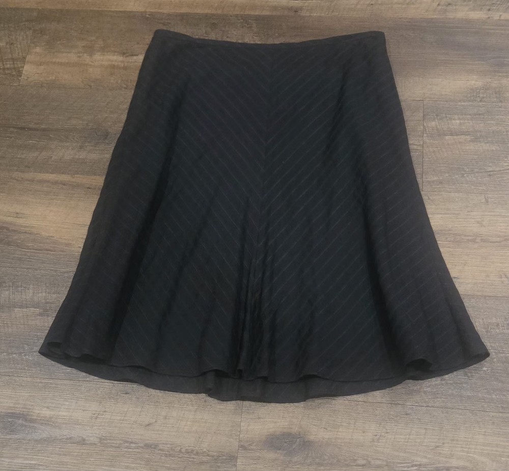 Banana Republic Women's Black A-Line Skirt, Size 10