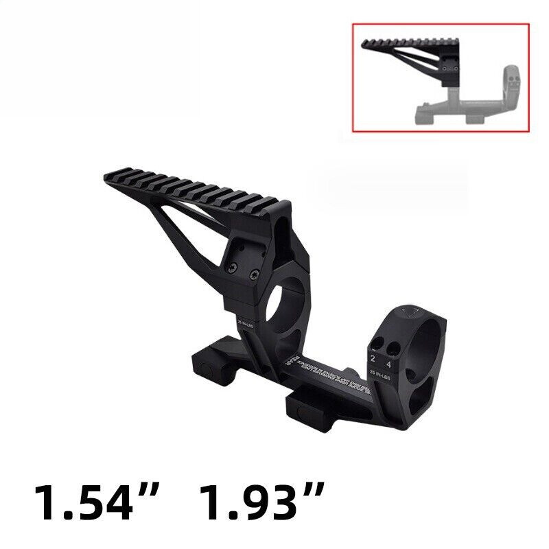30mm Rifle Scope Ring Mount for 20mm Dovetail & Picatinny Rails 1.54/1.93 Height