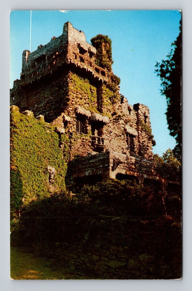 Hadlyme CT-Connecticut, Gillette Castle, Advertisement, Vintage Postcard