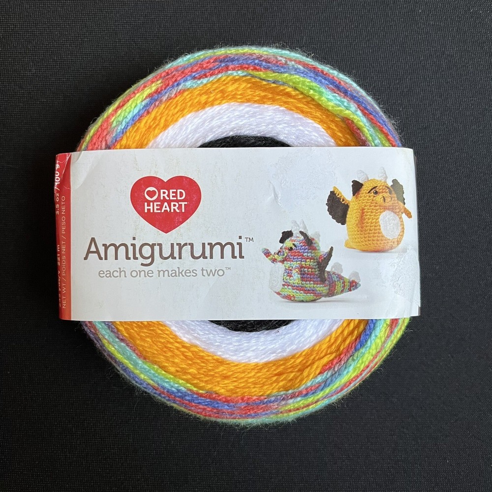 Red Heart AMIGURUMI Yarn Kit DRAGON