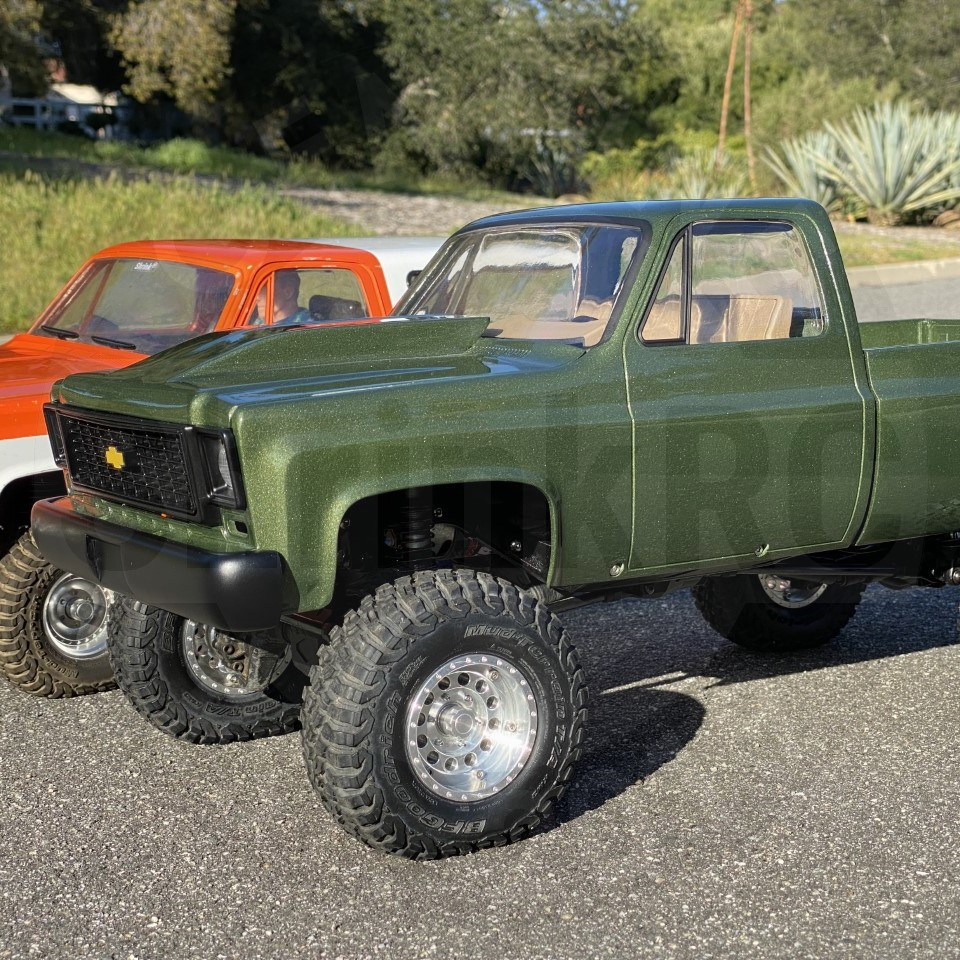 ShrinkRC Body Mounts for RC4WD Blazer Converted to Truck