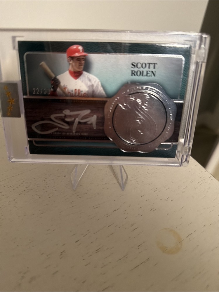 2025 Topps Five Star Baseball Scott Rolen Silver Signatures /30 Phillies