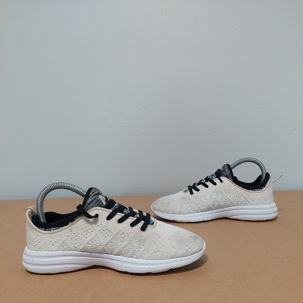 APL Propulsion Labs Techloom Phantom Sneakers White Black  Women's SIZE 6.5