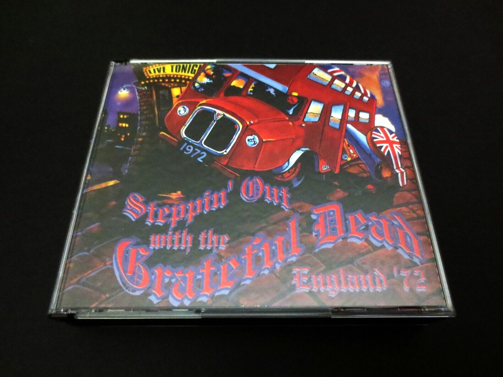 Grateful Dead Steppin Out England 72 Europe 72 4CD Set