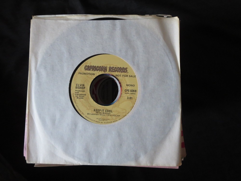 ELVIN BISHOP – Keep It Cool PROMO Unplayed Old Stock