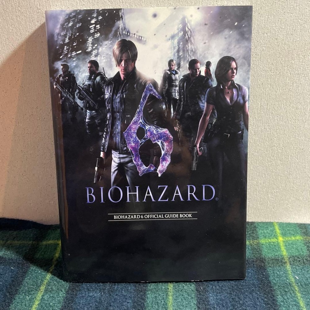 Biohazard 6 Official Guidebook for PS3/PC/Game Console Used