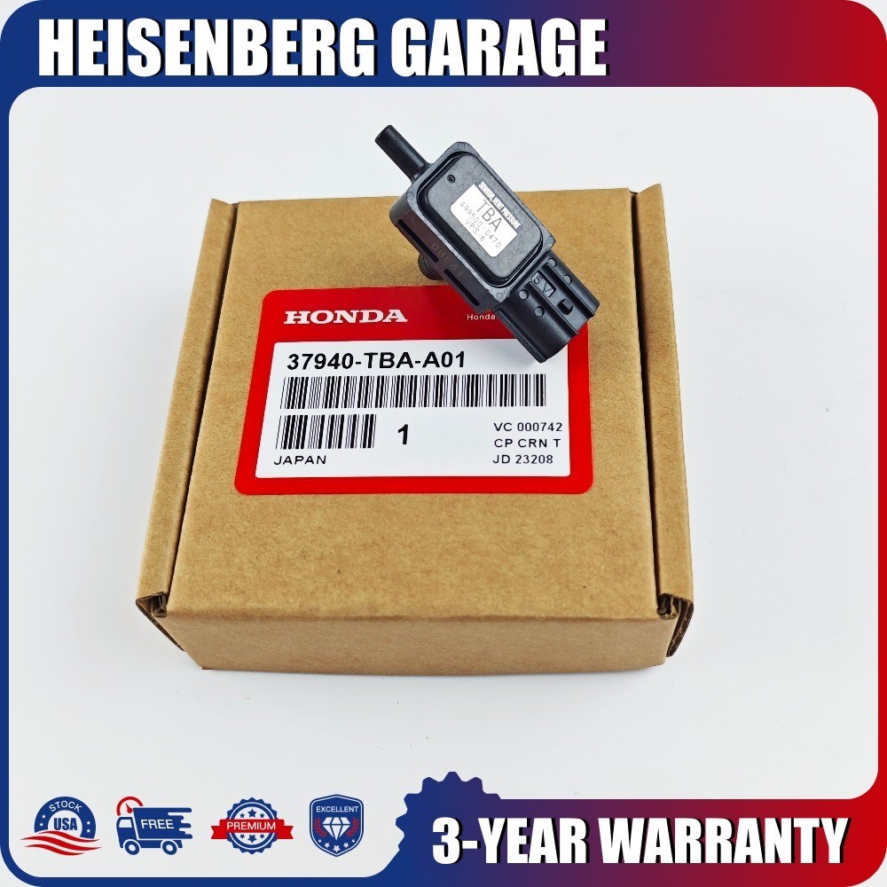 OEM Fuel Pressure Sensor 37940-TBA-A01 For Honda Accord Civic CR-V Acura ILX MDX