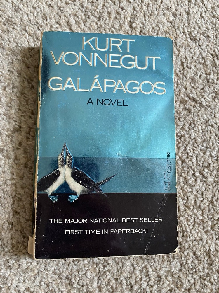 Galápagos by Kurt Vonnegut 1986 Paperback Science Novel Used