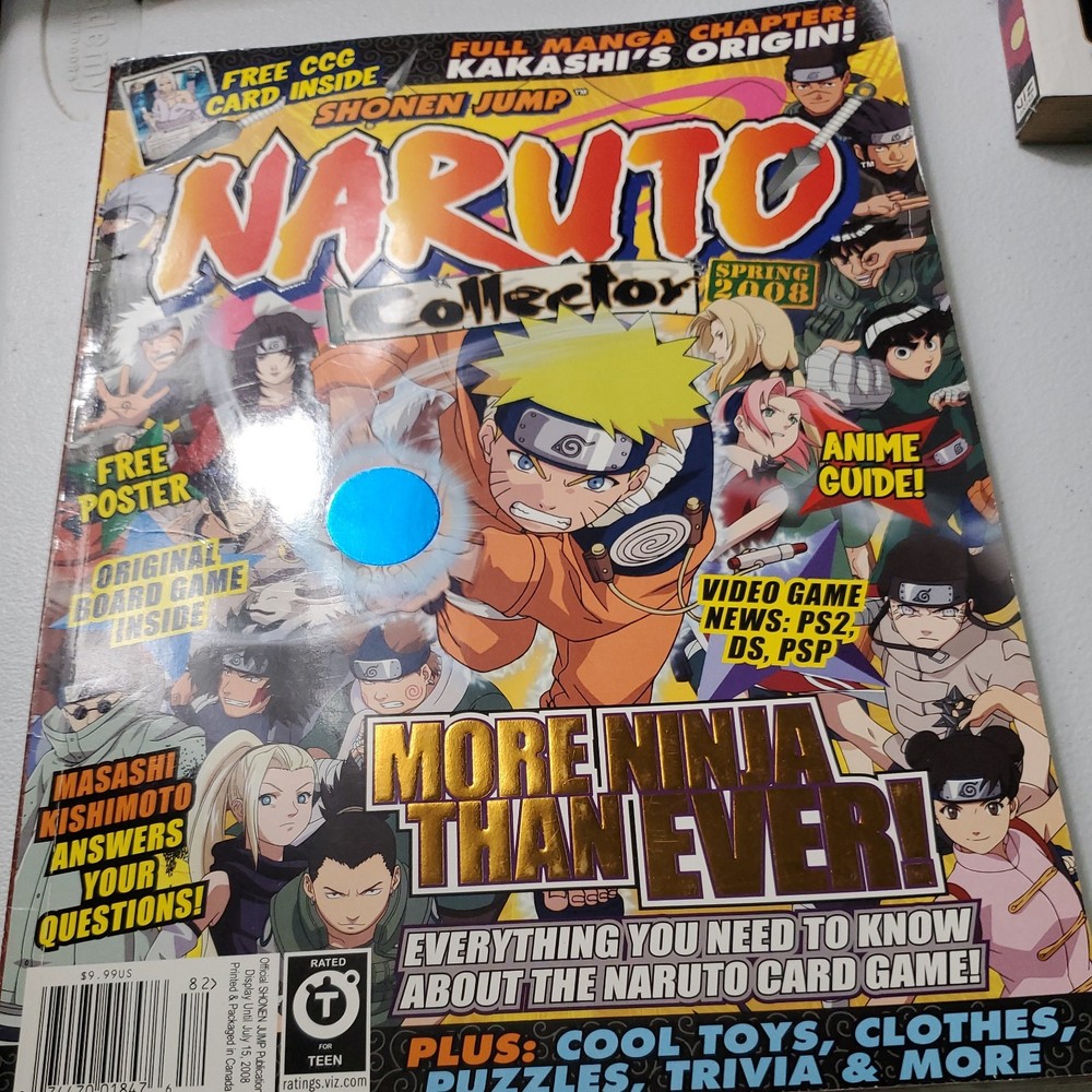 Shonen Jump; Naruto Collector  (Paperback, July 2008) ACCEPTABLE