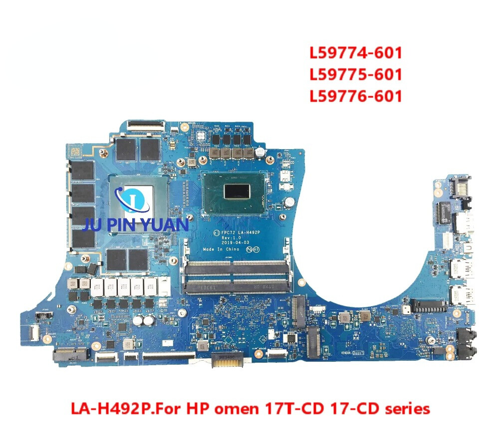 HP OMEN 17-CB LA-H492P i7-9750H RTX2060/2070 6G/8G GTX1660TI Laptop Motherboard