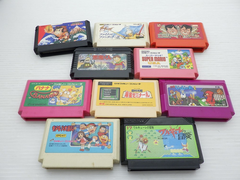 Nintendo Famicom/NES Game Lot Famicom/NES JP GAME. 9000025562355