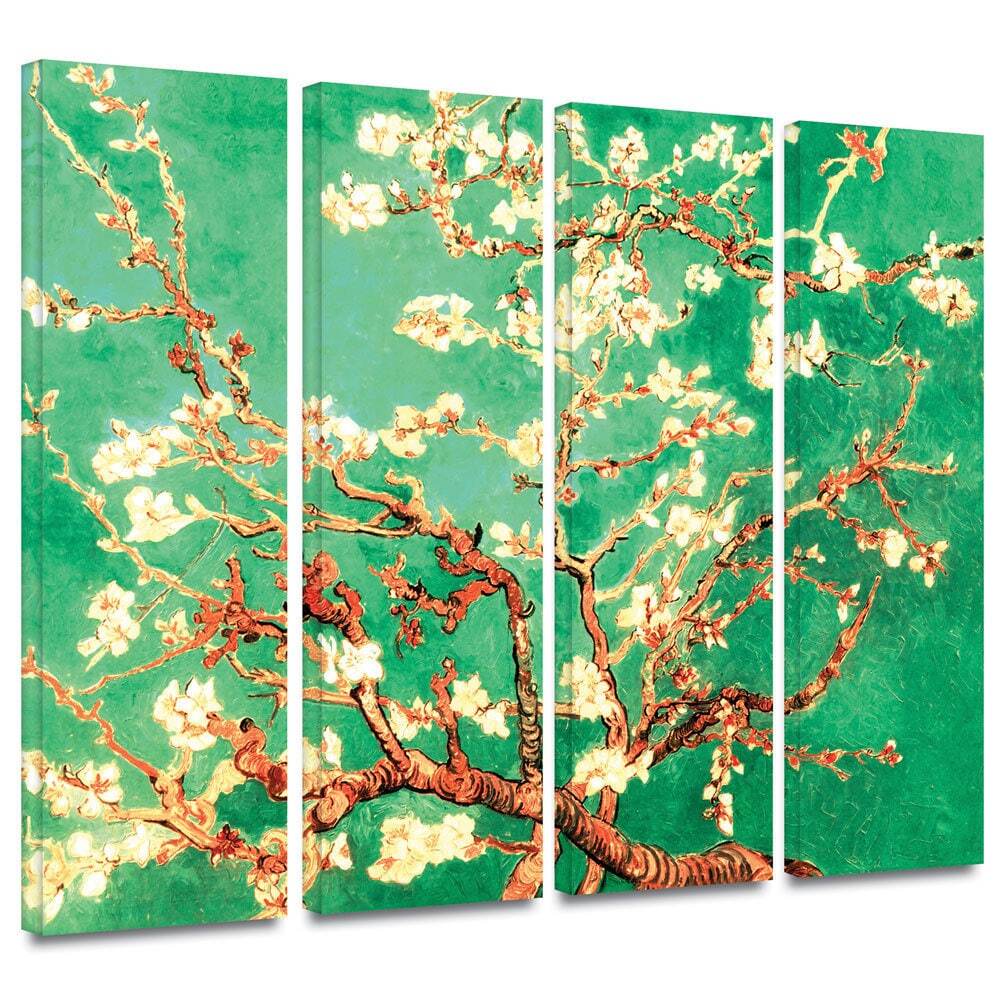 Art Wall Vincent van Gogh '4-Piece Almond  Large