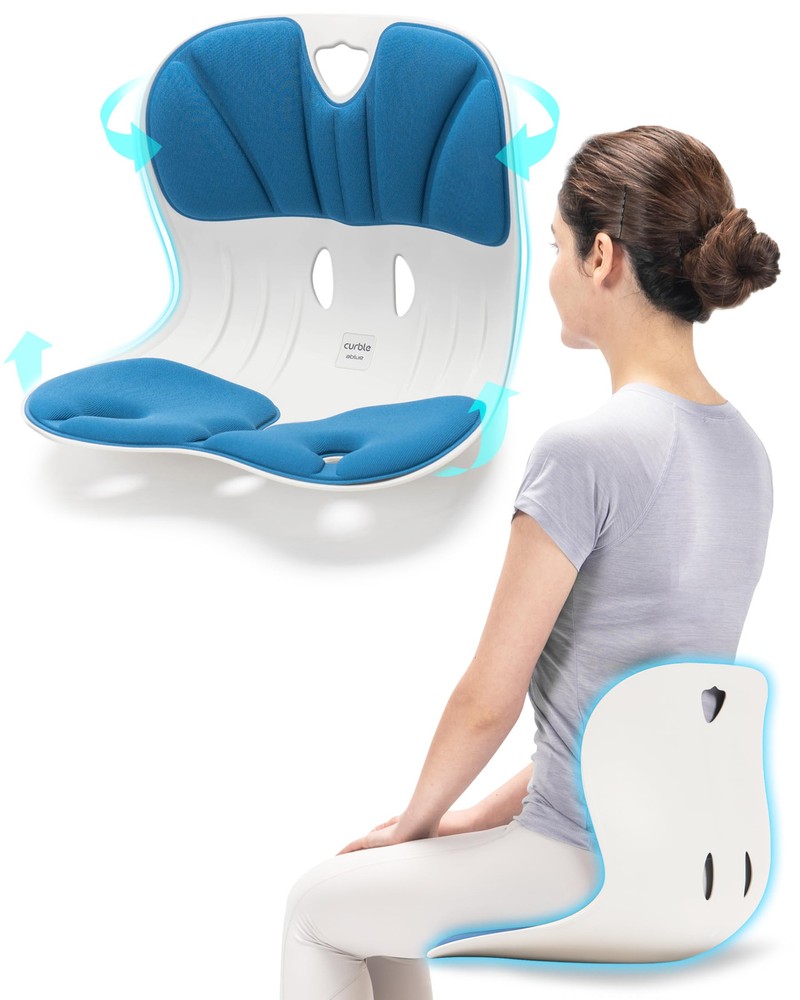 [WIDER] Ergonomic Lower Back Chair Support, Lumbar Support Back Posture Corre...