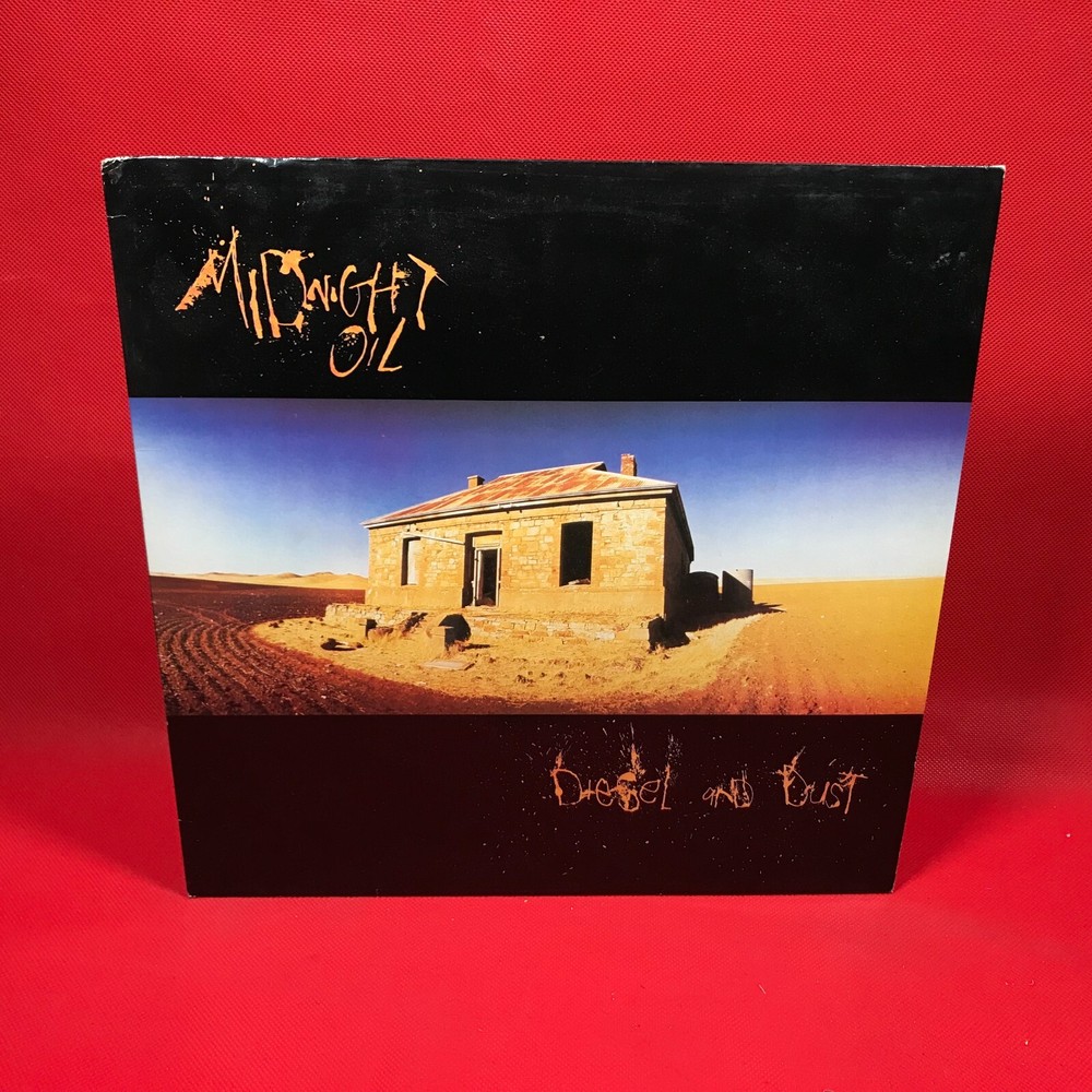 MIDNIGHT OIL Diesel & Dust 1987 vinyl LP Beds Are Burning original Dreamworld