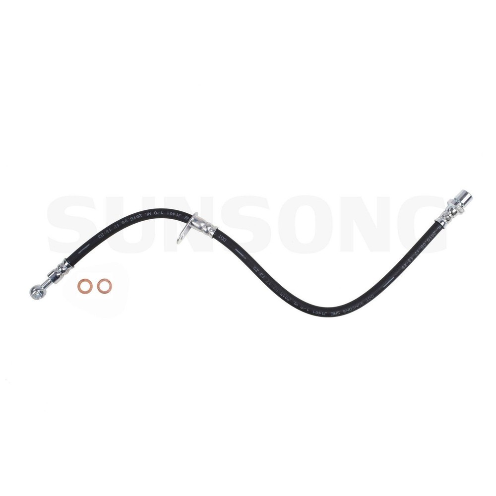 Sunsong 2204041 Brake Hydraulic Hose For 99-09 Baja Forester Legacy Outback