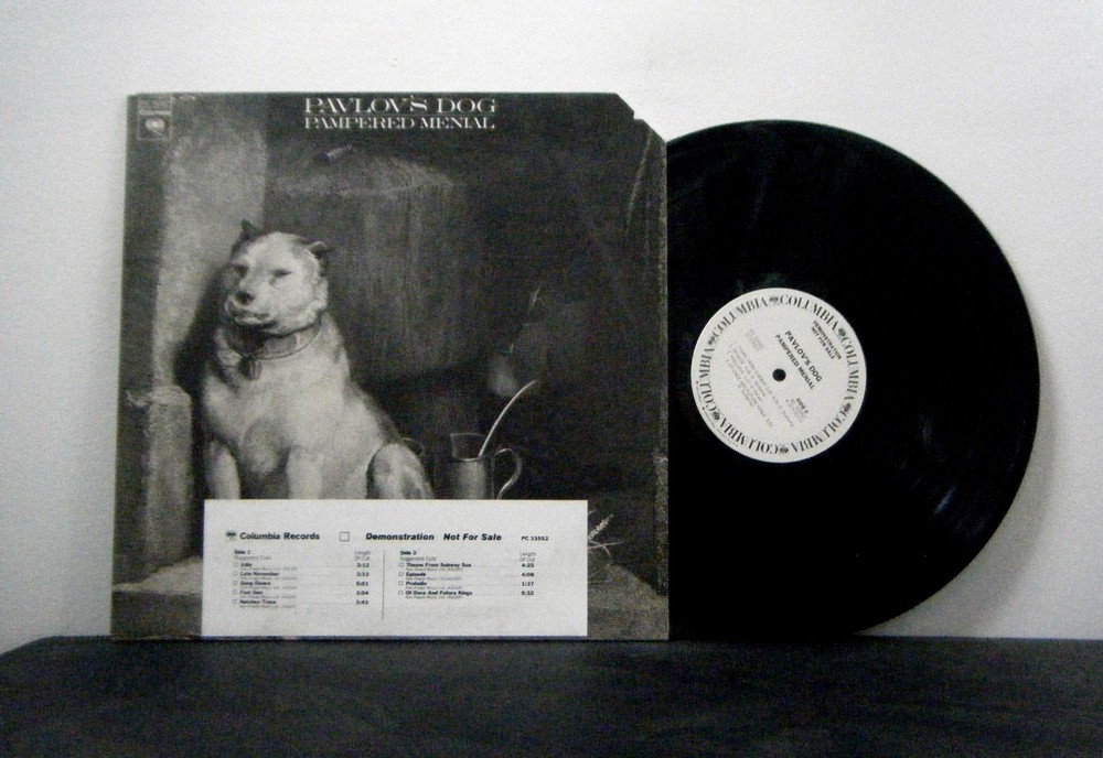 PAVLOV'S DOG LP Pampered Menial 1975 Columbia  vinyl