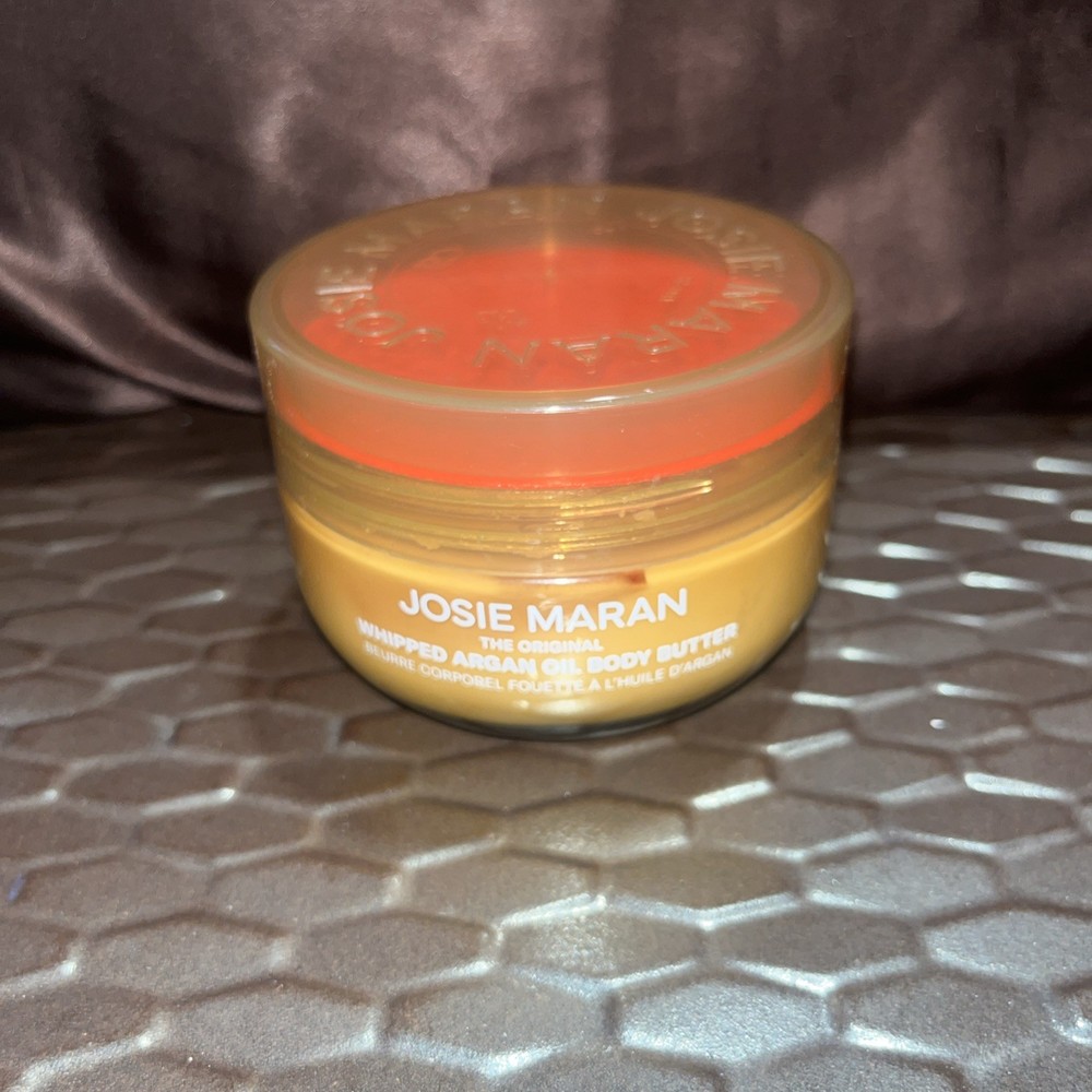 Josie Maran Vanilla Apricot Whipped Argan Oil Body Cleaning Butter 8oz used