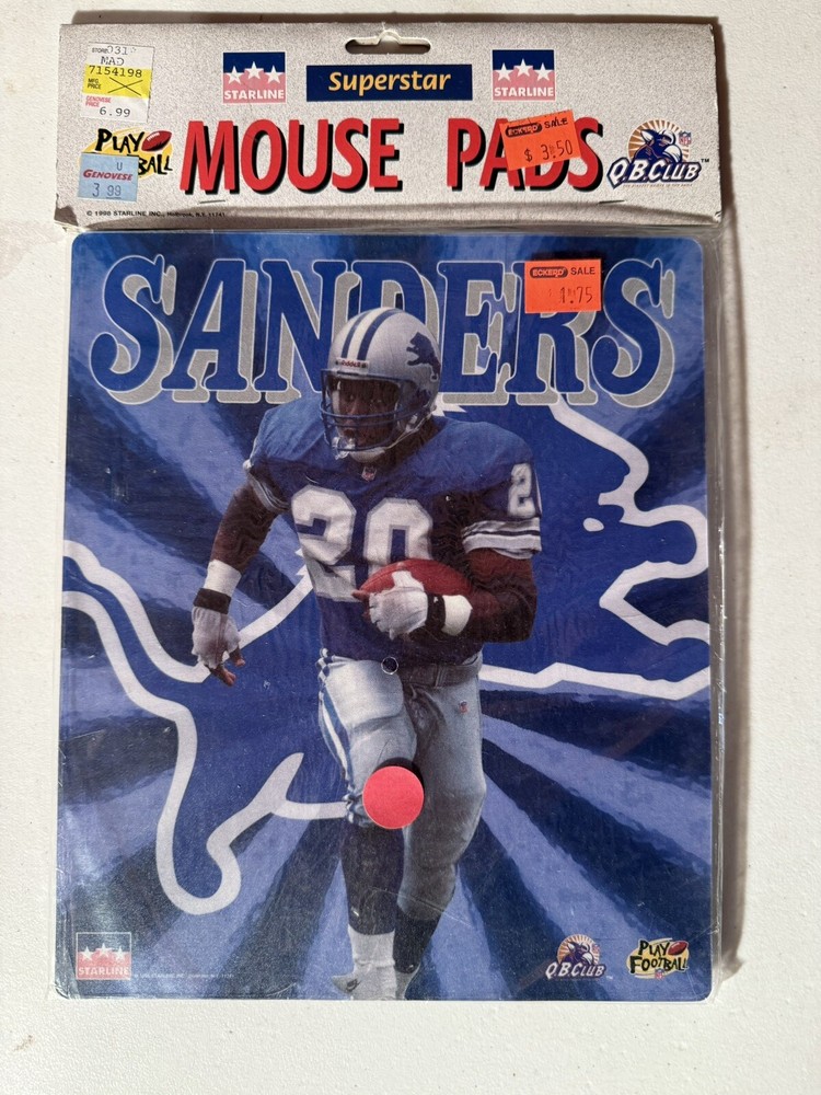 Mouse Pad NFL - Barry Sanders