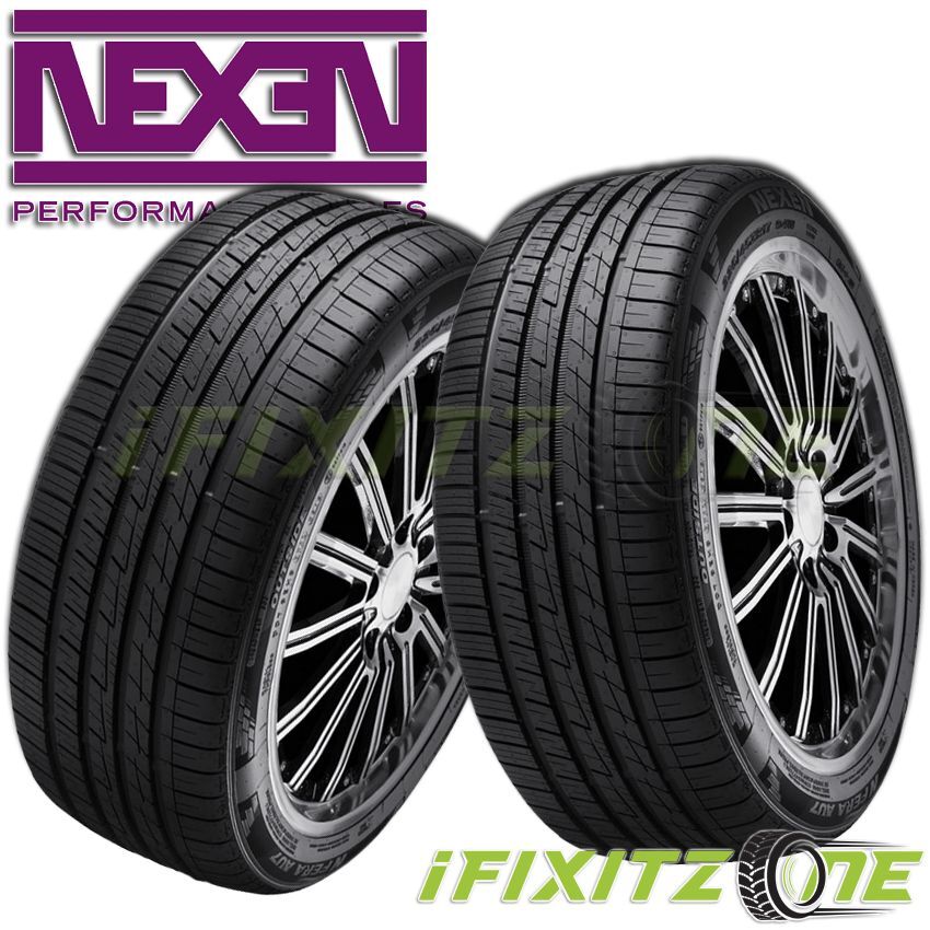 2 Nexen N'Fera AU7 235/50ZR18 97W Tires, All Season, 50000 Mile Warranty 500AAA