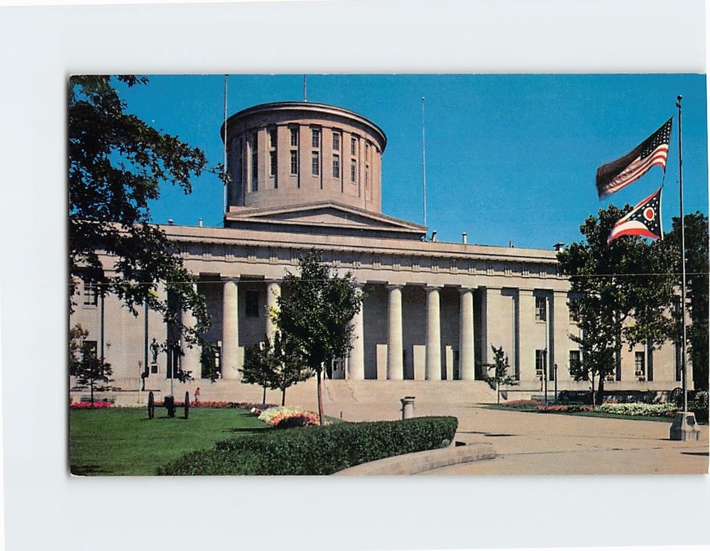 Postcard The Ohio State Capitol Building Columbus Ohio USA
