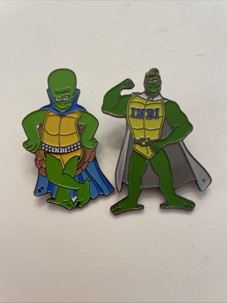 Toxic Crusader Green Turtle Destination Imagination Global Finals Trading Pin