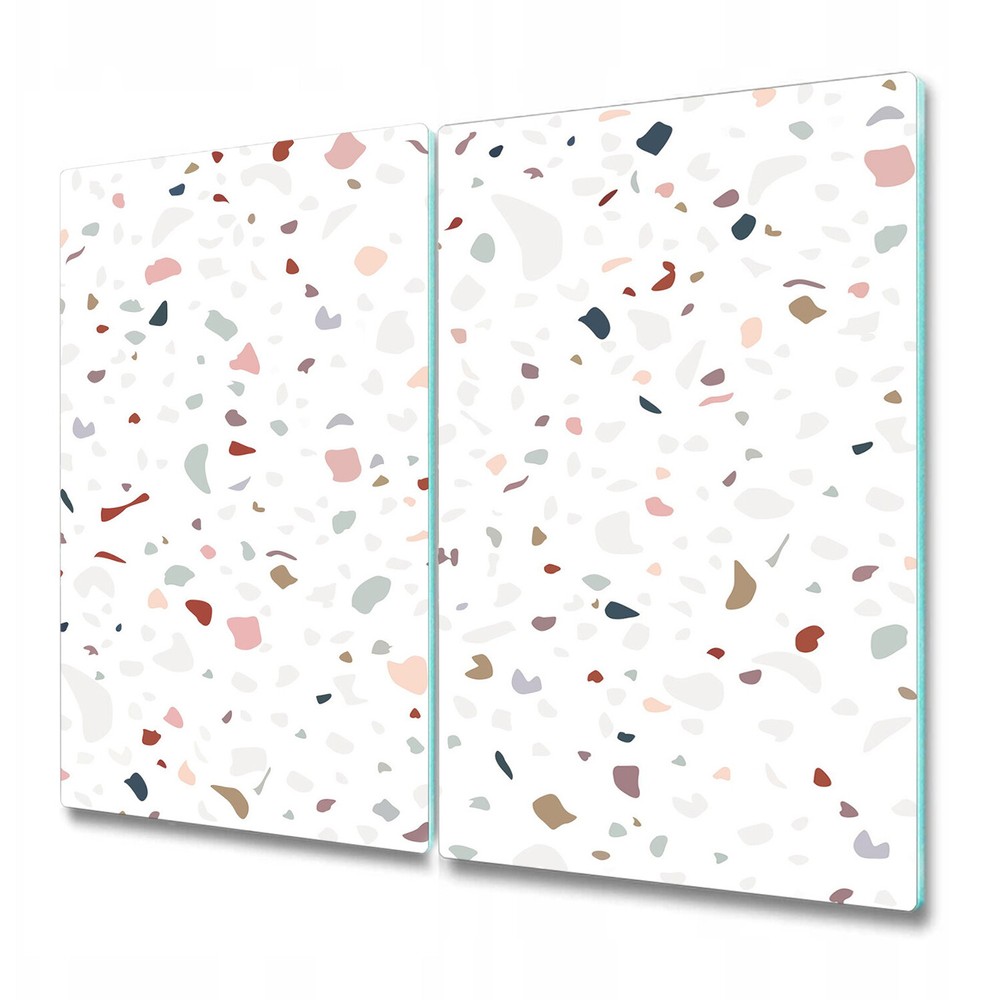 Glass Kitchen Chopping Board Worktop Saver Granite Colourful Modern 2x30x52