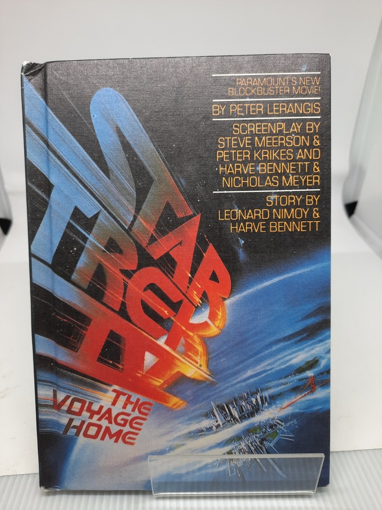 Star Trek IV The Voyage Home Screenplay - Movie Tie-In 1986 Vintage