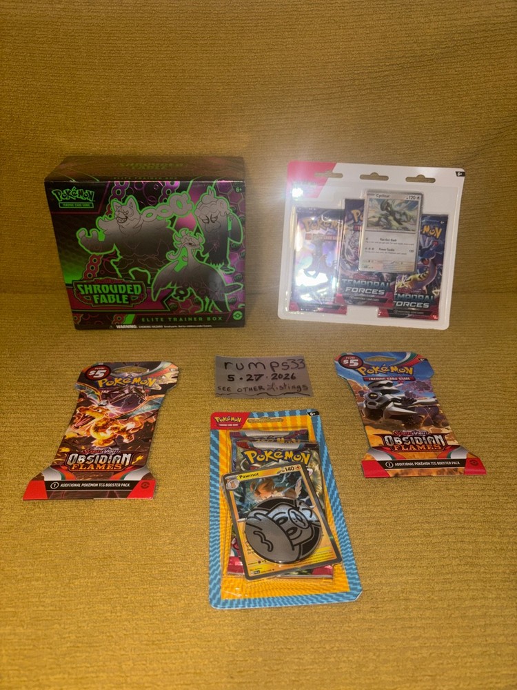 Pokemon TCG Shrouded Fable Elite Trainer Box ETB Scarlet & Violet New Sealed