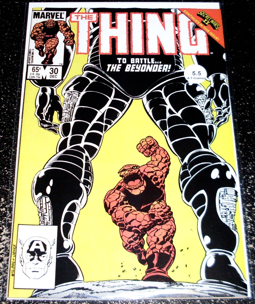 Thing 30 (5.5) 1st Print 1985 Marvel Comics - Flat Rate Shipping