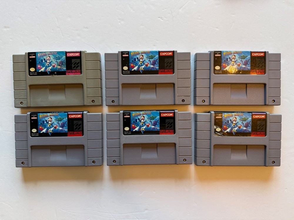 Mega Man X (SNES 1994) Loose Cartridge, Tested Working, Multiple Carts Available