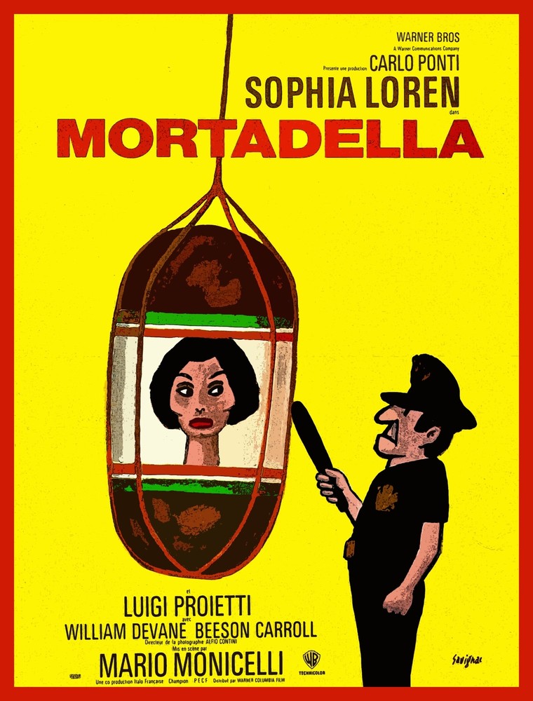 Wall Decoration Poster.Home Room art design.Mortadella.Italian movie decor.11723
