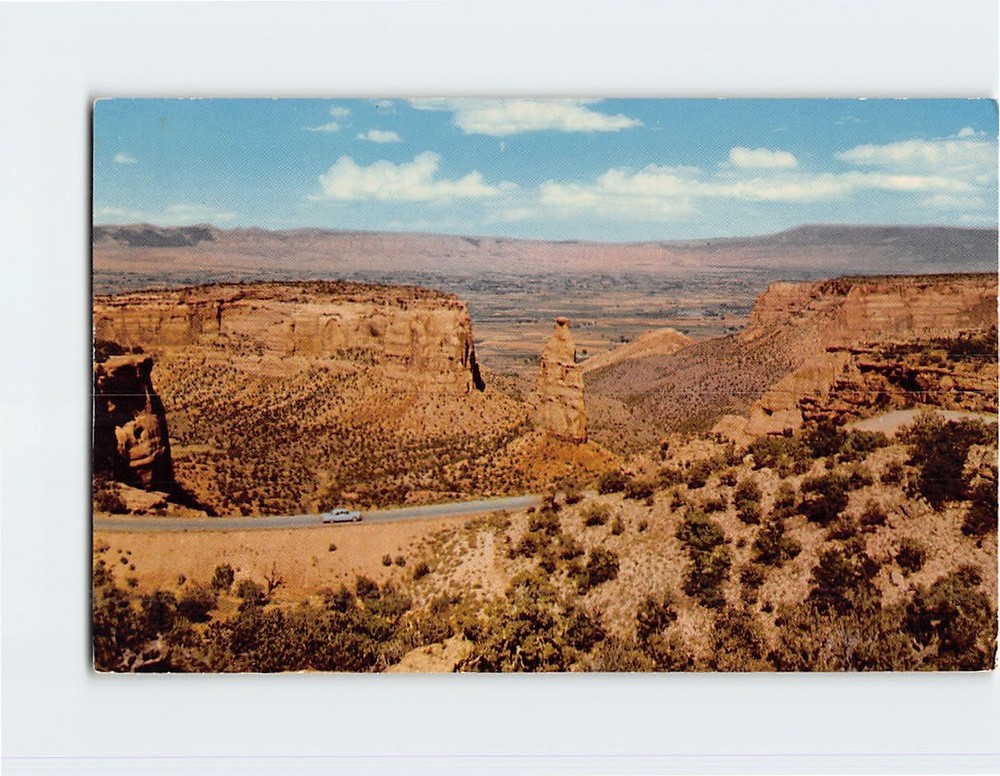 Postcard Colorado National Monument Near Grand Junction Colorado USA