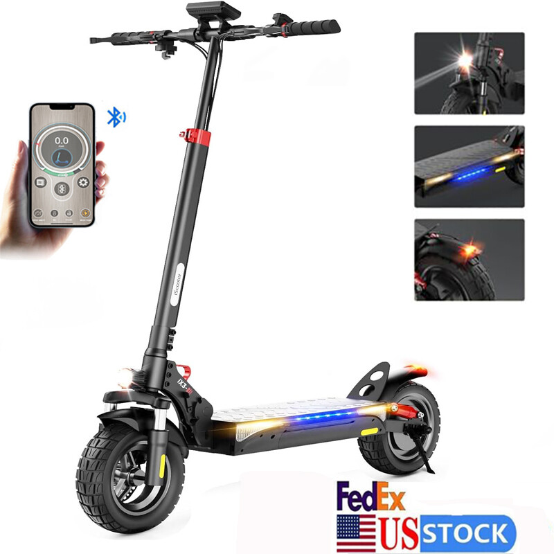 iScooter iX3 Folding Electric Scooter 10 Off-Road Tires 800W Motor 40Km Range 10Ah Battery 3 Speed Modes