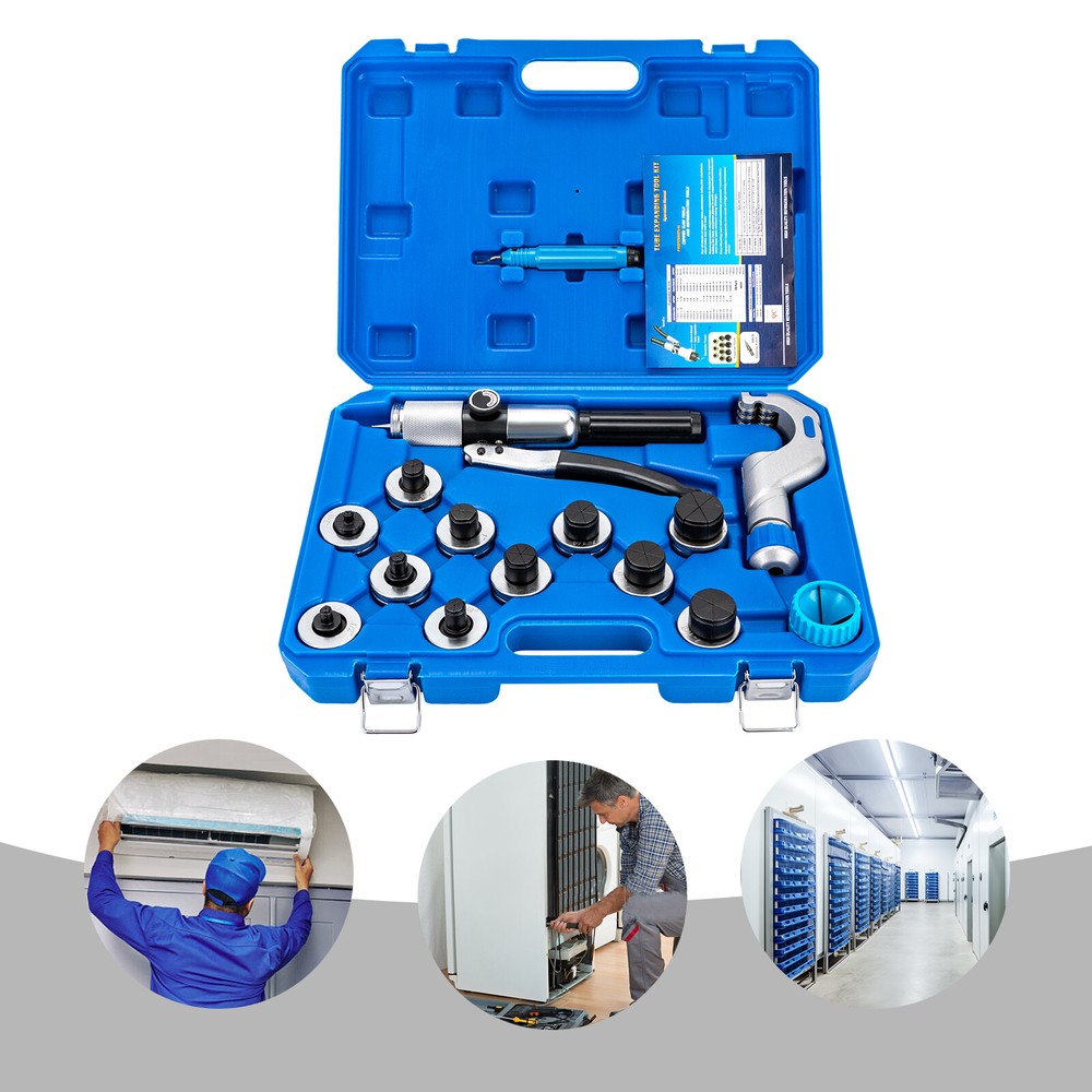 Hydraulic Expander Tool Kit Tube Cutter Expanding Copper Tube Expander 10mm-42mm