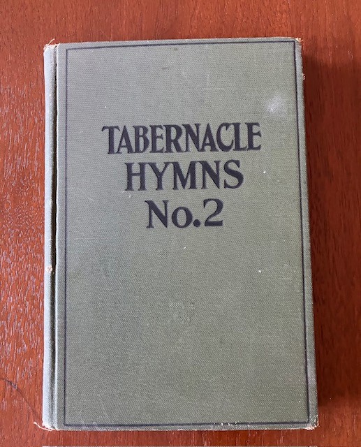 Antique 1921 Tabernacle Hymns No 2 HC