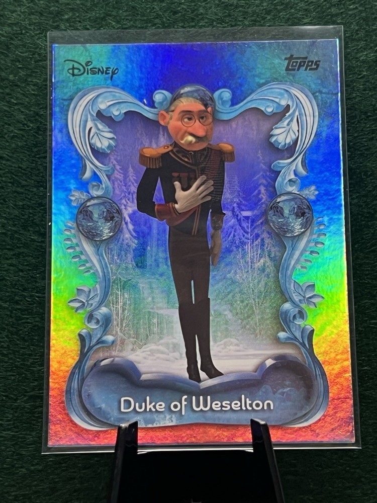 2025 TOPPS DISNEY WONDER CHARACTER VARIATION F11 DUKE OF WESELTON FROZEN