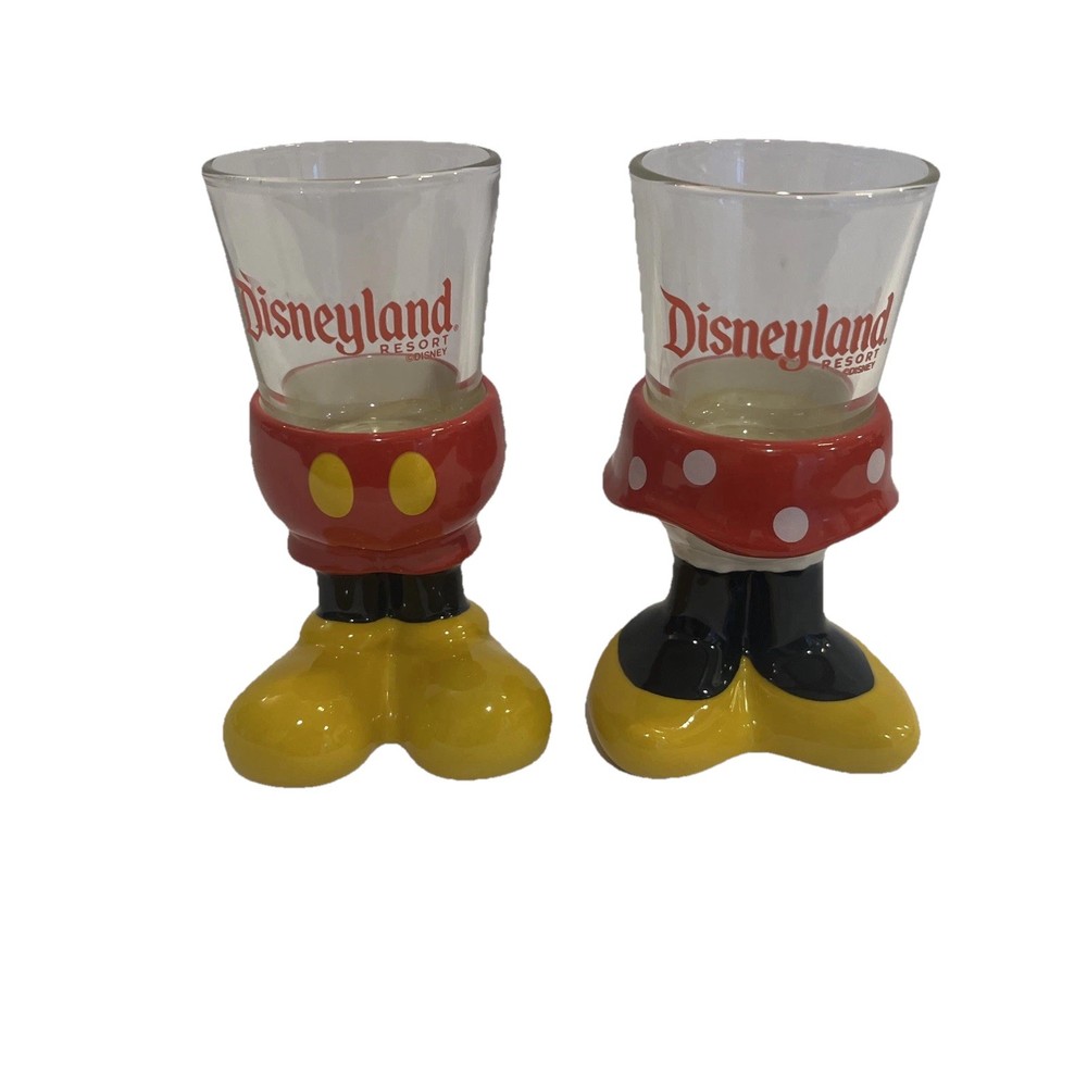 Disneyland Resort Minnie Mouse & Mickey Mouse Legs Shot Glass