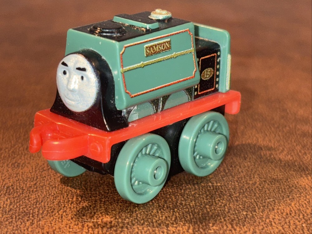 ‘14 Thomas The Train TrackMaster Small Push Along DieCast PVC Train #H11A Samson