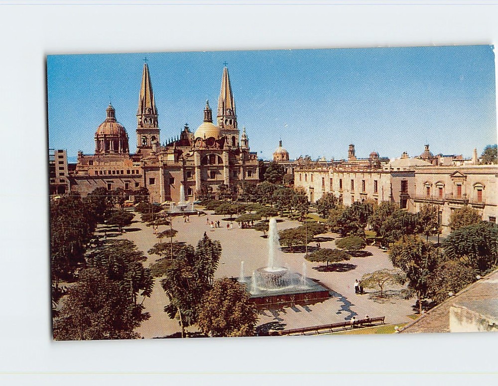 Postcard Liberation Plaza Guadalajara Mexico