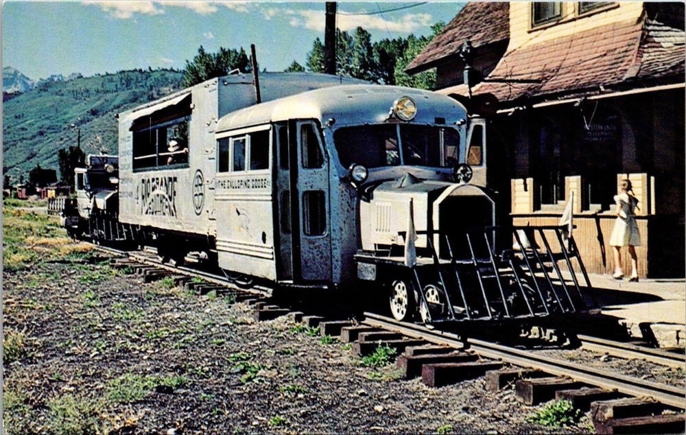 Vintage Postcard of Rio Grande Southernâ€™s Galloping Goose No. 4