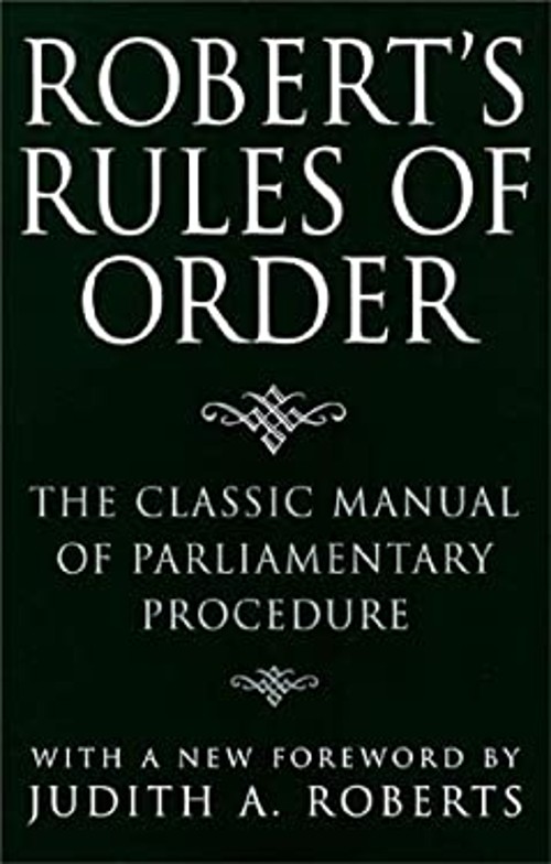 Robert's Rules of Order : The Classic Manual of Parliamentary ProFree US Delivery | ISBN:0517190036