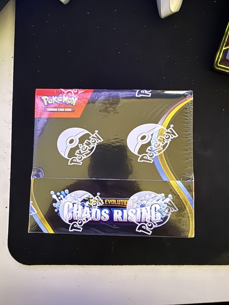 Pokemon TCG ME04 Chaos Rising Booster Box Factory Sealed